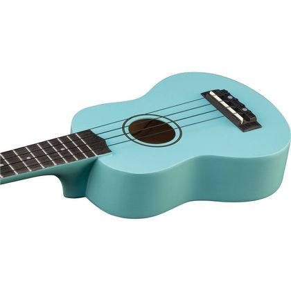 Eko Uku Primo Ukulele Soprano blu + custodia + corde + accordatore + prontuario