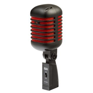 Proel Eikon DM55 V2 RDBK Satin Black/Red Microfono dinamico professionale per voce vintage nero satinato e rosso