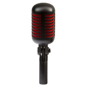 Proel Eikon DM55 V2 RDBK Satin Black/Red Microfono dinamico professionale per voce vintage nero satinato e rosso