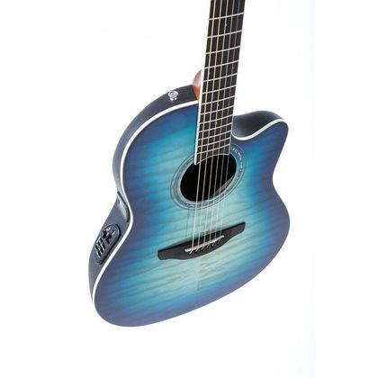 Ovation Celebrity Standard Exotic Super Shallow CS28P-RG-G Caribbean Blue/Natural acustica elettrificata