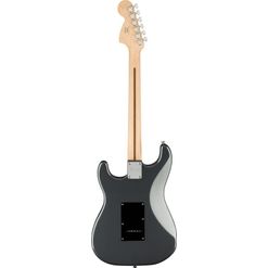 Fender Squier Affinity Stratocaster HH LRL BPG Charcoal Frost Metallic Chitarra elettrica