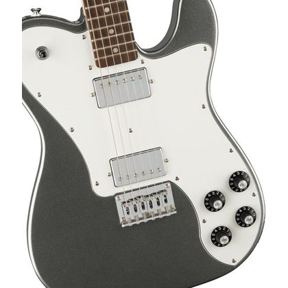 Fender Squier Affinity Telecaster Deluxe LRL WPG Charcoal Frost Metallic Chitarra elettrica