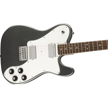 Fender Squier Affinity Telecaster Deluxe LRL WPG Charcoal Frost Metallic Chitarra elettrica