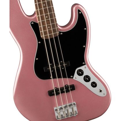 Fender Squier Affinity Jazz Bass LRL BPG Burgundy Mist Basso elettrico