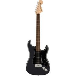 Fender Squier Affinity Stratocaster HSS Pack 15G LRL CFM Charcoal Frost Metallic Chitarra elettrica con amplificatore e accessori