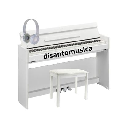 Yamaha YDPS54 Arius White Pianoforte digitale bianco + panca + cuffie