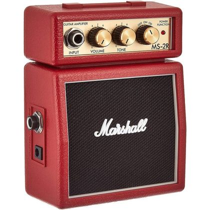 Marshall MS2R - Mini amplificatore per chitarra 1W rosso