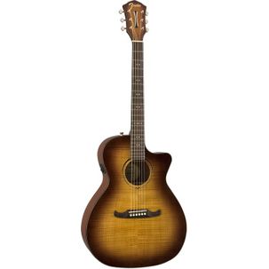 Fender FA345CE Auditorium 3-Tone Tea Burst Chitarra acustica elettrificata