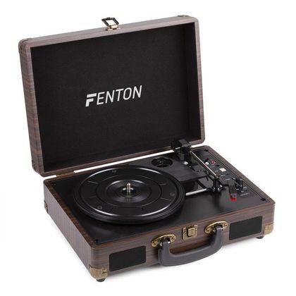 FENTON RP115B Giradischi USB Bluetooth palissandro con altoparlanti integrati