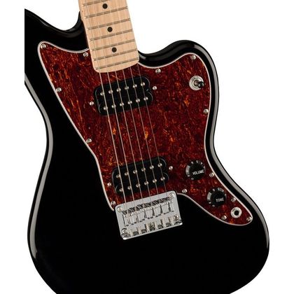 Fender Squier FSR Mini Jazzmaster HH TSPG Black Chitarra elettrica 3/4