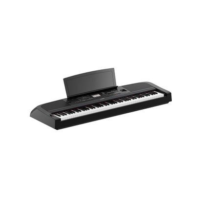 Yamaha DGX670 Black Pianoforte digitale 88 tasti pesati + stand + pedaliera