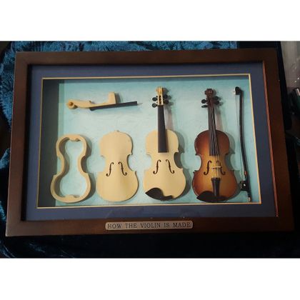 Quadro tema musicale Violino