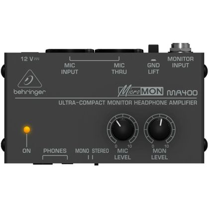 BEHRINGER MicroMon MA400 mini amplificatore per cuffie