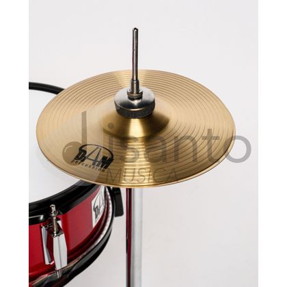 Batteria Acustica Junior 5 pezzi per bambini - Red