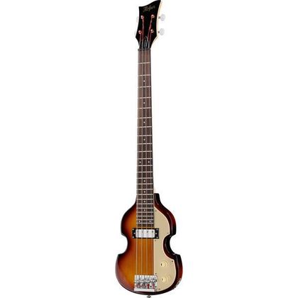 HOFNER Shorty Violin Bass Sunburst Basso Elettrico con custodia