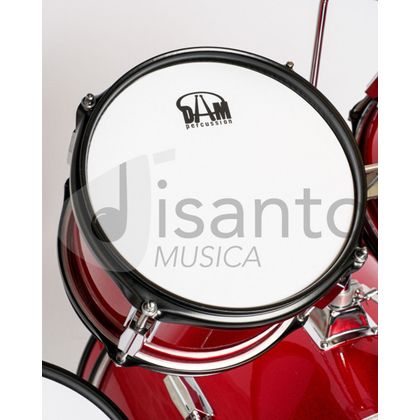 Batteria Acustica Junior 5 pezzi per bambini - Red