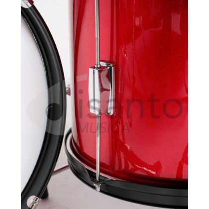 Batteria Acustica Junior 5 pezzi per bambini - Red