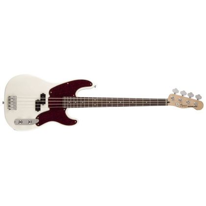 Fender Squier Artist Series Mike Dirnt Precision Bass Basso elettrico Arctic White