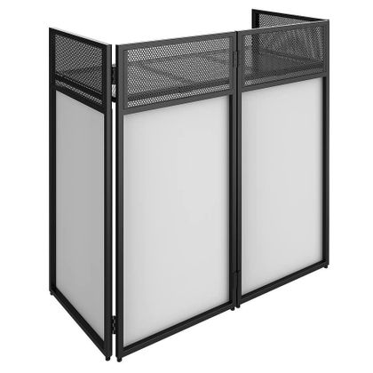 VONYX DB4 Pro DJ Booth System 1.1m Lycra Postazione Console Pieghevole con borsa