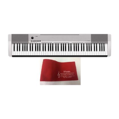 Casio CDP 130 SR Pianoforte digitale silver + copritastiera omaggio