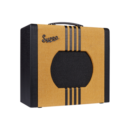 Supro Delta King 10 Tweed & Black Amplificatore Combo valvolare 5 watt per chitarra