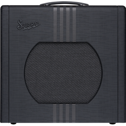 Supro Delta King 12 Black & Black Amplificatore Combo valvoalre 15 watt per chitarra