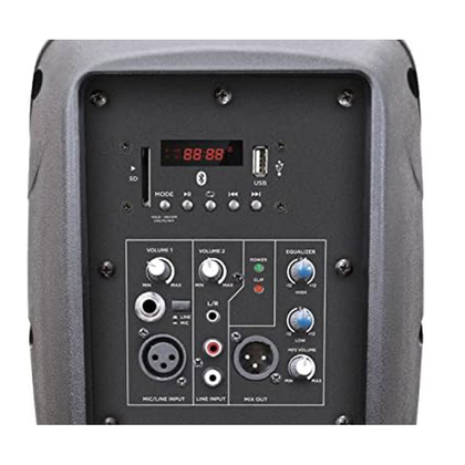 GEMINI ES-08P Blu MKII 8" Bluetooth con Lettore MP3