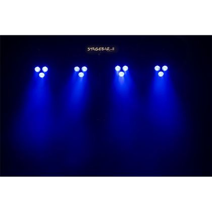 Algam Lighting Stagebar II - Set di Illuminazione PAR LED con Controllo DMX