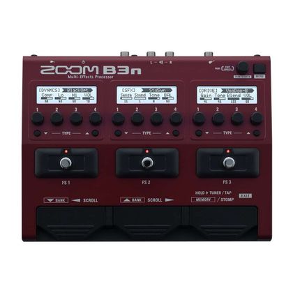 Zoom B3n Pedaliera Processore Multieffetto per basso