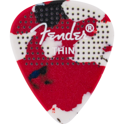 FENDER Plettri Puntinati 351 in Celluloide - Pack da 12 Thin
