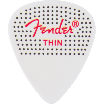 FENDER Plettri Puntinati 351 in Celluloide - Pack da 12 Thin