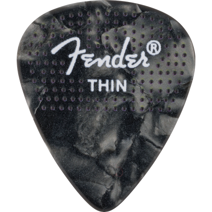 FENDER Plettri Puntinati 351 in Celluloide - Pack da 12 Thin