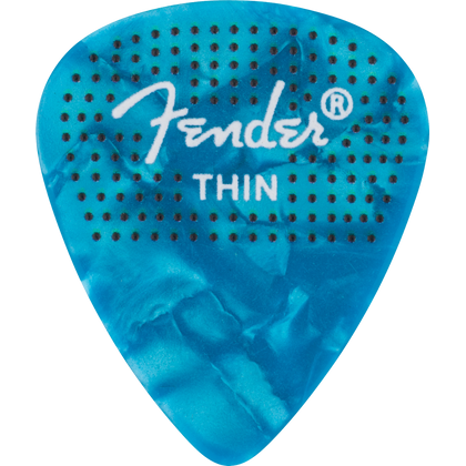 FENDER Plettri Puntinati 351 in Celluloide - Pack da 12 Thin
