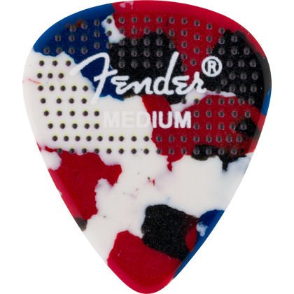 FENDER Plettri Puntinati 351 in Celluloide - Pack da 12 Medium