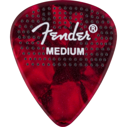 FENDER Plettri Puntinati 351 in Celluloide - Pack da 12 Medium