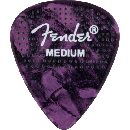 FENDER Plettri Puntinati 351 in Celluloide - Pack da 12 Medium