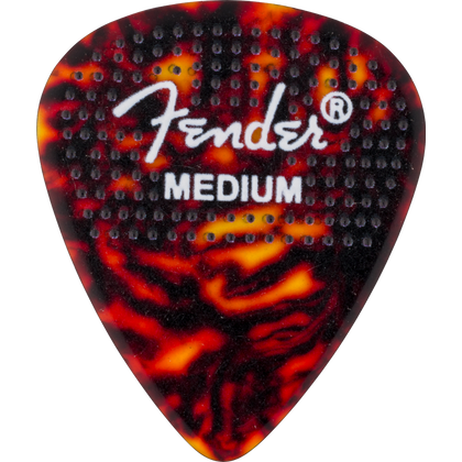 FENDER Plettri Puntinati 351 in Celluloide - Pack da 12 Medium