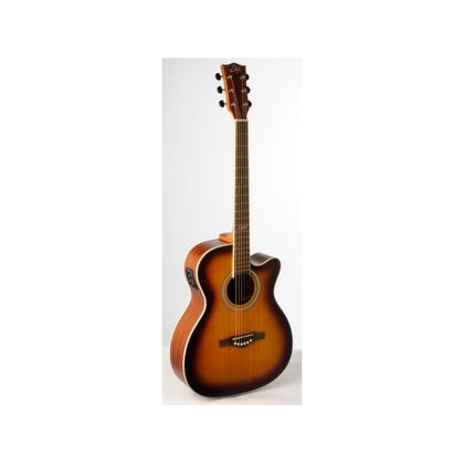 EKO TRI 018 cw eq honey burst Chitarra acustica elettrificata