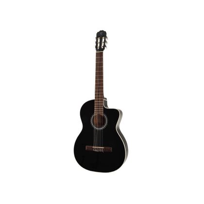 TAKAMINE GC1CE Black Chitarra classica elettrificata nera