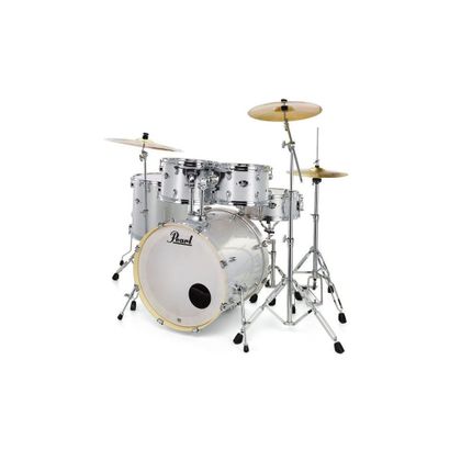 Pearl Export EXX725FBR Arctic White Batteria acustica completa bianca