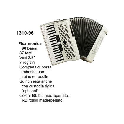 DAM 1310-96 BL Fisarmonica 96 bassi blu
