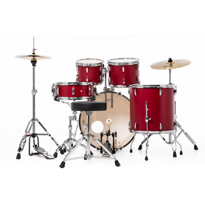 Pearl Roadshow RS525SC/C747 Red Wine Batteria acustica completa Rossa 2 piatti Sabian e Sgabello