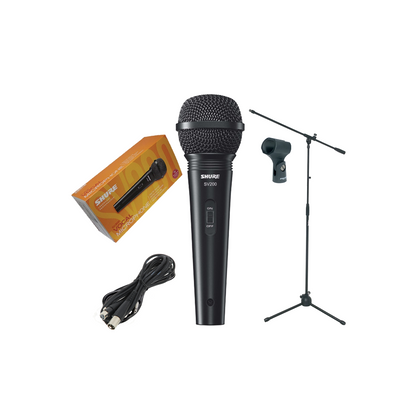 Kit Shure SV200 Microfono dinamico + acessori