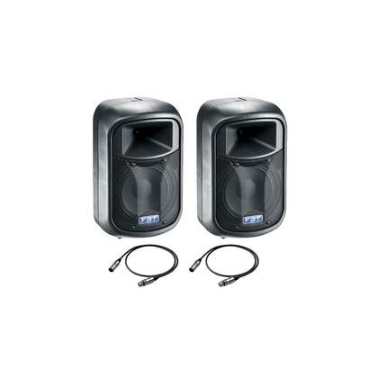 COPPIA FBT J8A Casse Attive 500W + Cavi