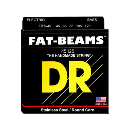 DR STRINGS FB 5-45 Fat-Beams Muta di corde per basso elettrico 5 corde 045-125