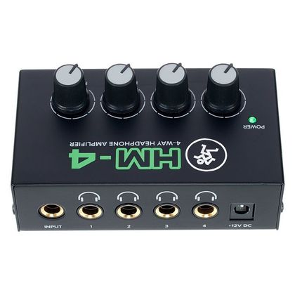 MACKIE HM-4 Amplificatore a 4 vie per cuffie