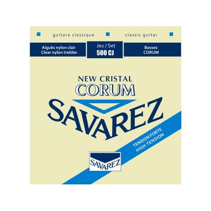 Savarez 500CJ New Cristal Corum Muta di corde per chitarra classica High Tension