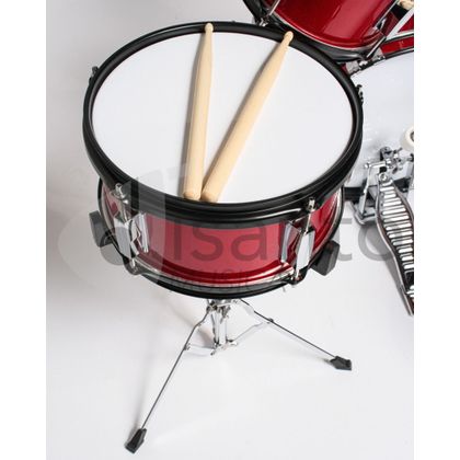 Batteria Acustica Junior 4 pezzi per bambini - Red