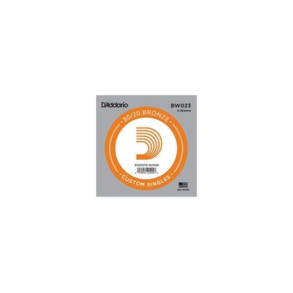 Corda singola per chitarra acustica D'Addario 80/20 023