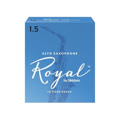 Royal by D'Addario confezione da 10 ance per Sax alto n. 1.5